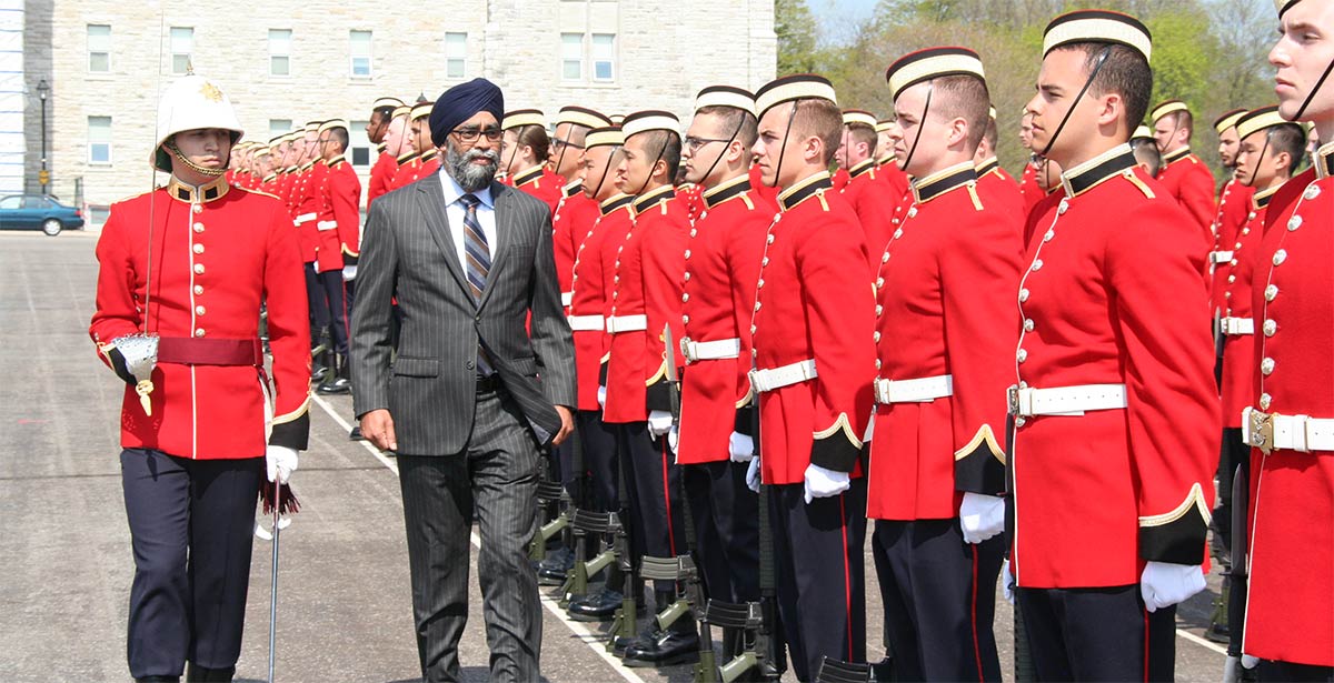 Defense Minister Harjit Singh Sajjan, PC OMM MSM CD MP